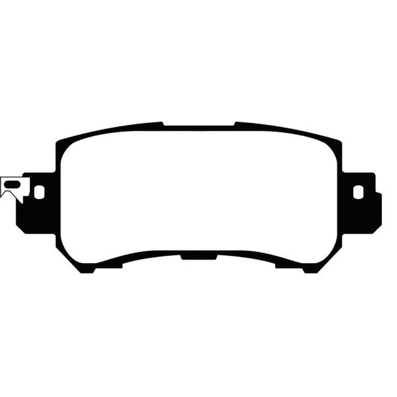 Abtex Rear Brake Pad Set PLU4598