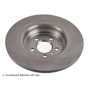 Blue Print 2 x Solid Rear Brake Discs ADU1743121