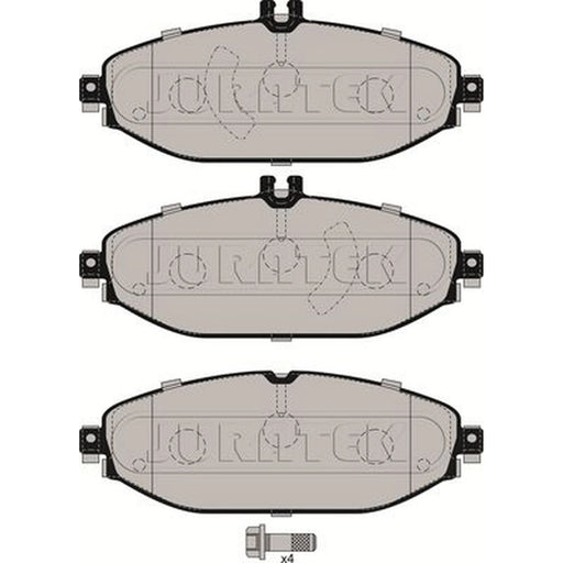 Juratek Front Brake Pad Set JCP8237