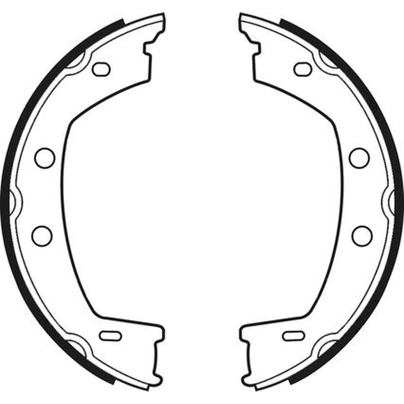 Abtex Brake Shoe Set Axle Kit ABS4135