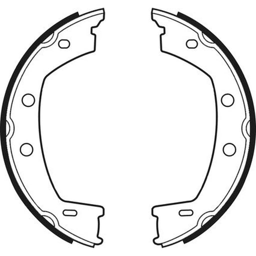 Abtex Brake Shoe Set Axle Kit ABS4135