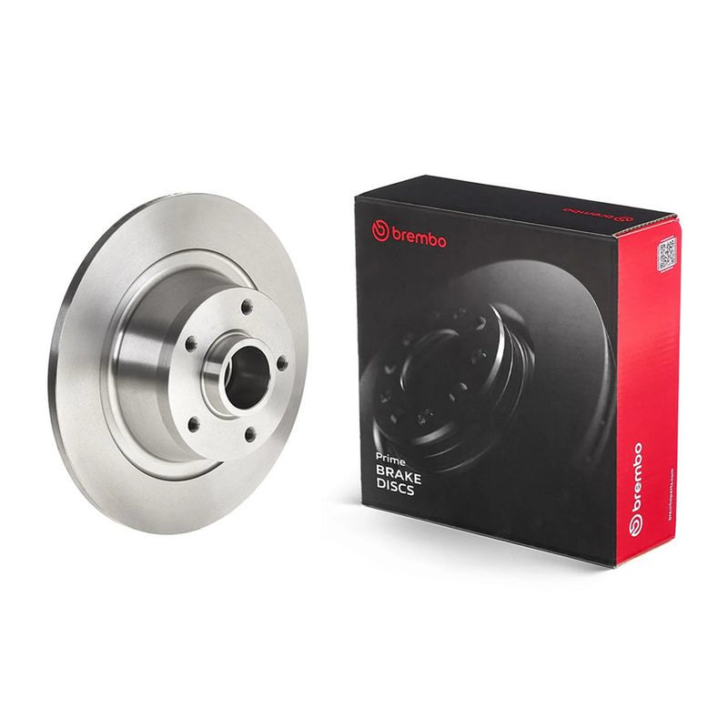 Brembo 2 x Solid Rear Brake Discs 08.A753.37