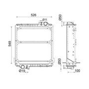Mahle Engine Radiator CR 2409 000P