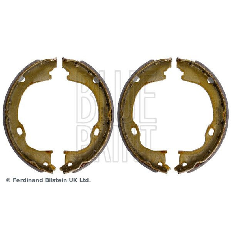 Blue Print Parking Brake Shoe Set Rear ADA104114