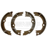 Borg & Beck 2 x Parking Brake Shoe Set BBS6535