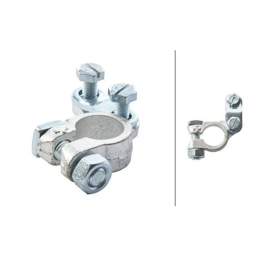 Hella Battery Terminal Clamp Connector Right 8KX 091 451-031