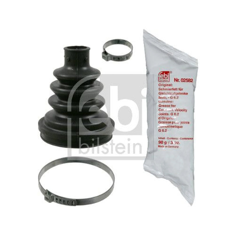 Febi Drive Shaft Bellow Kit transmission sided Rubber 02720