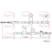 Apec Handbrake Cable Left Rear CAB1229