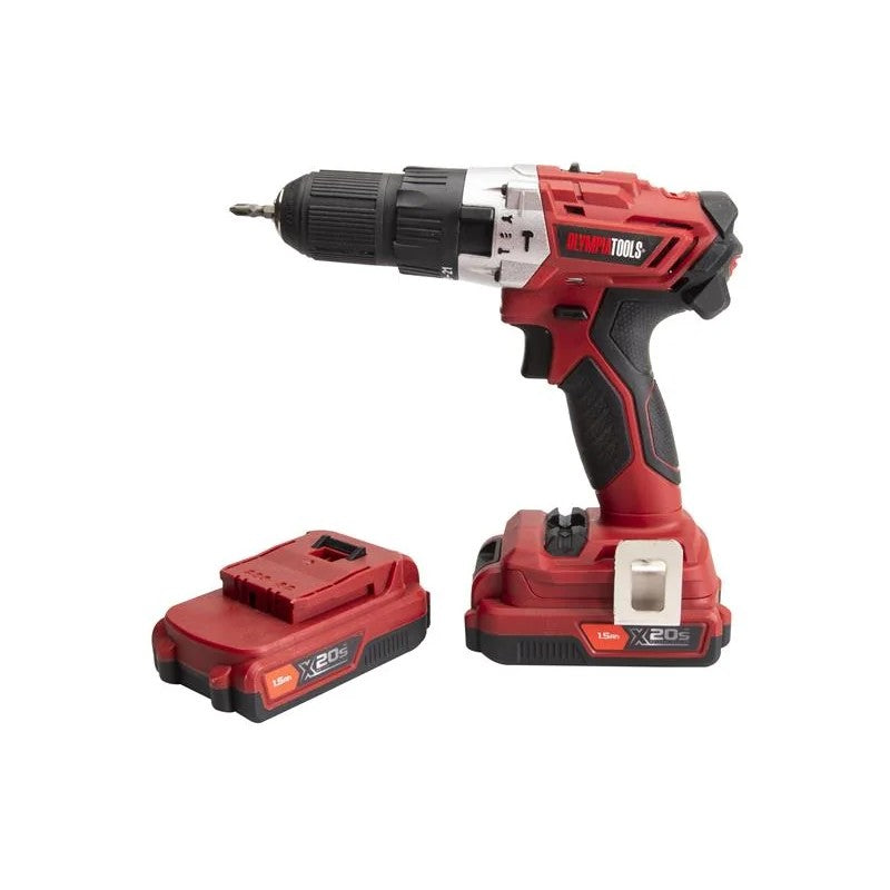 Olympia Power Tools X20S™ Combi Drill Driver 20V 2 x 1.5Ah Li-ion - 09-914