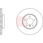 Apec 2 x Vented Front Brake Discs DSK2705