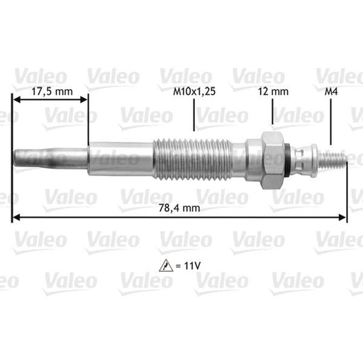 Valeo Diesel Engine Glow Plug 345214