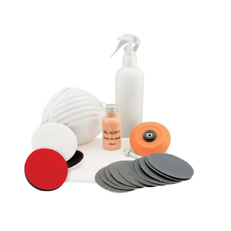 Flexipads World Class GLACIER Advanced Glass Polishing Kit - GP202