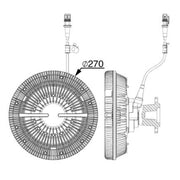Mahle Radiator Fan Clutch CFC 104 000P