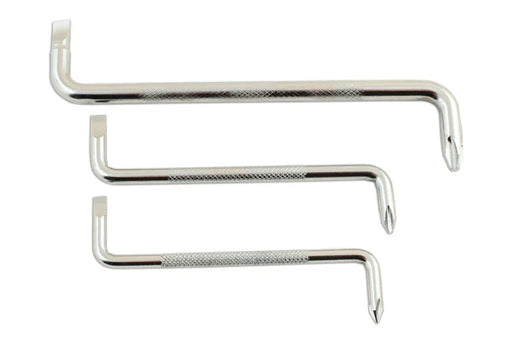 Laser Tools Offset Screwdriver Set 3pc - PL