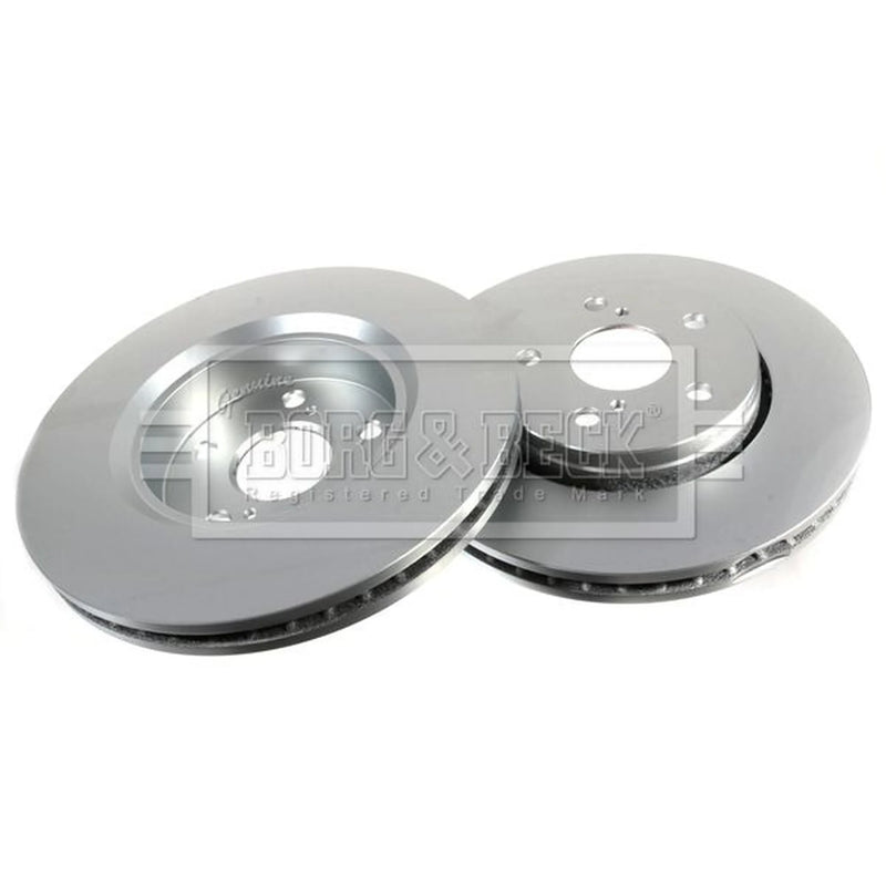 Borg & Beck 2 x Vented Front Brake Discs BBD5502