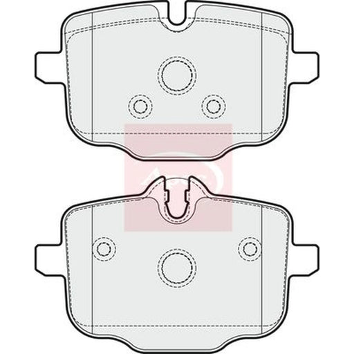 Apec Rear Brake Pad Set PAD1779