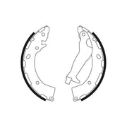 Mintex Brake Shoe Set Axle Kit MFR690