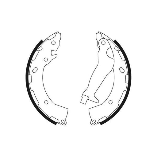 Mintex Brake Shoe Set Axle Kit MFR690