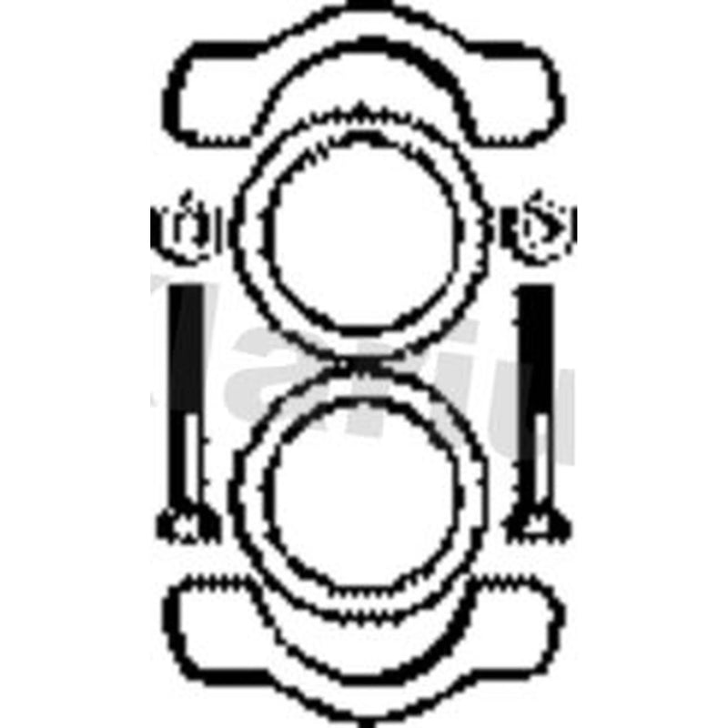 Klarius Fitting Kit For Exhaust VWK13B 111298051 VWK13B