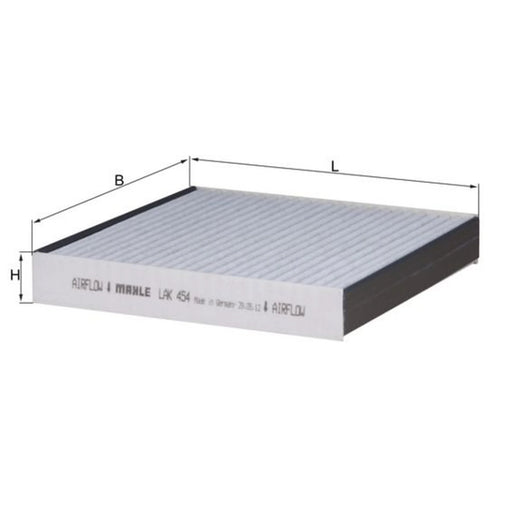 Mahle Cabin Air Filter (Pollen Filter) LAK 454