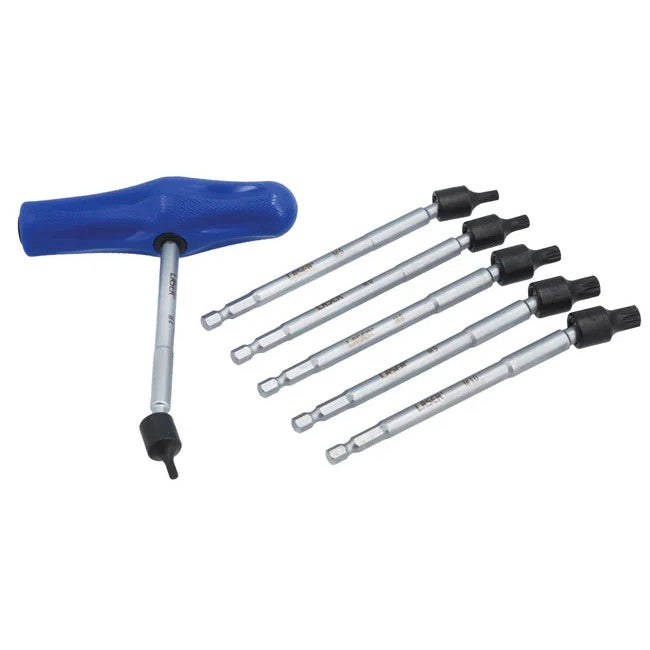 Laser Tools Universal Joint Spline Bit Set 6pc - PL