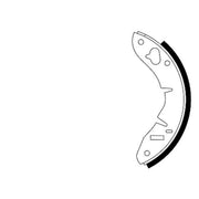 Mintex Brake Shoe Set Axle Kit MLR5
