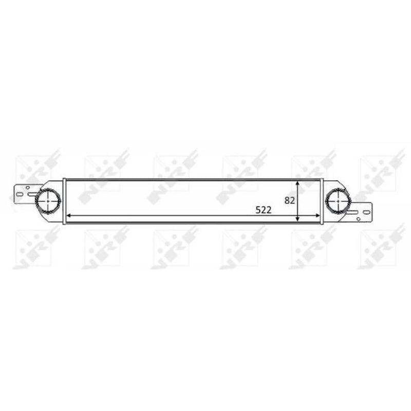 NRF Intercooler (Charge Air Cooler) 30512