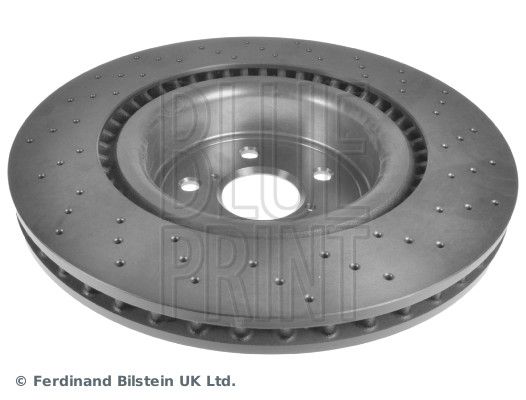 Blue Print Brake Disc Set Perforated/Vented Front