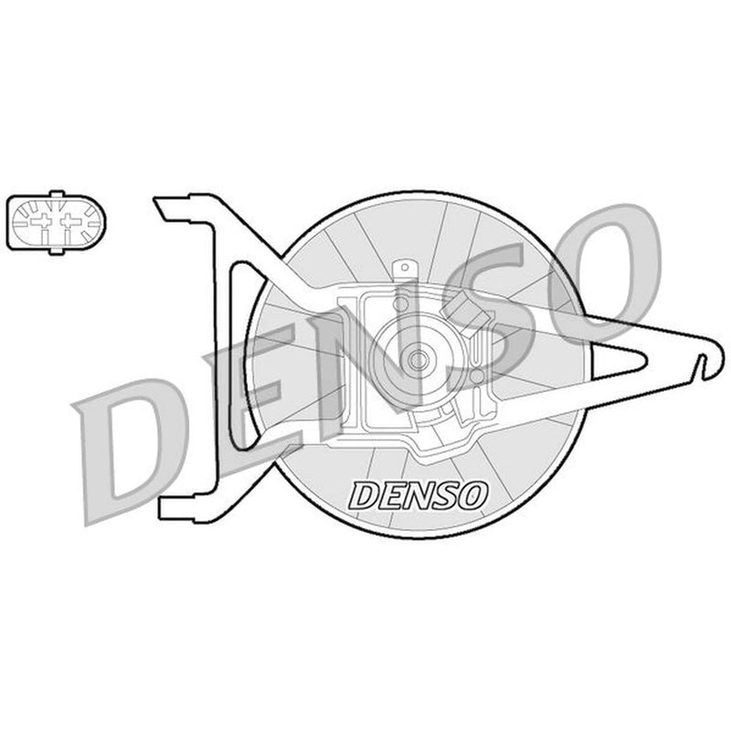 Denso Engine Cooling Fan DER21020