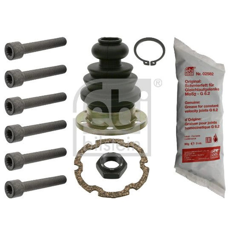 Febi Drive Shaft Bellow Kit transmission sided Rubber 03626