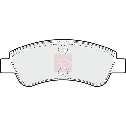 Apec Front Brake Pad Set PAD1546