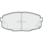 Fahren Front Brake Pad Set FBP3191