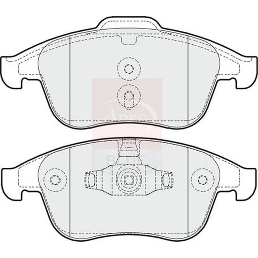 Apec Front Brake Pad Set PD3241