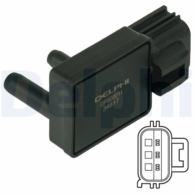 Delphi Exhaust Pressure Sensor after soot particulate DPS00011