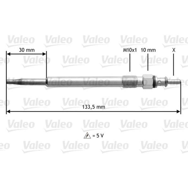 Valeo Diesel Engine Glow Plug 345188
