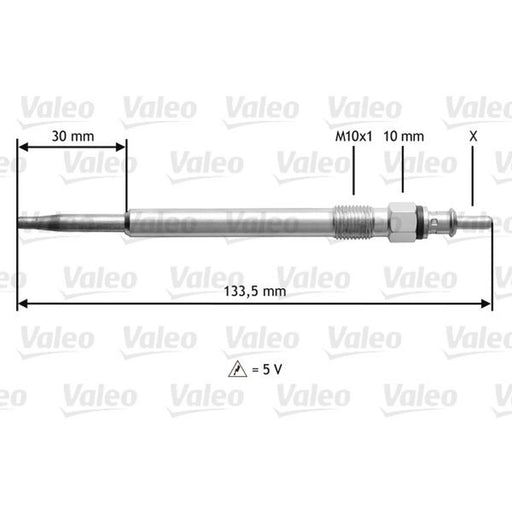 Valeo Diesel Engine Glow Plug 345188
