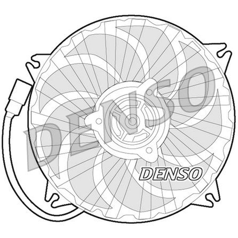 Denso Engine Cooling Fan DER21016
