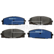 Borg & Beck 4 x Front Brake Pad Set BBP2197