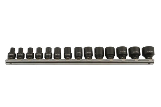 Laser Tools Impact Socket Set 1/4"D 14pc - PL