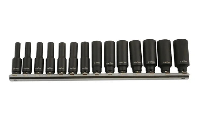Laser Tools Deep Impact Socket Set d 14pc 1-1