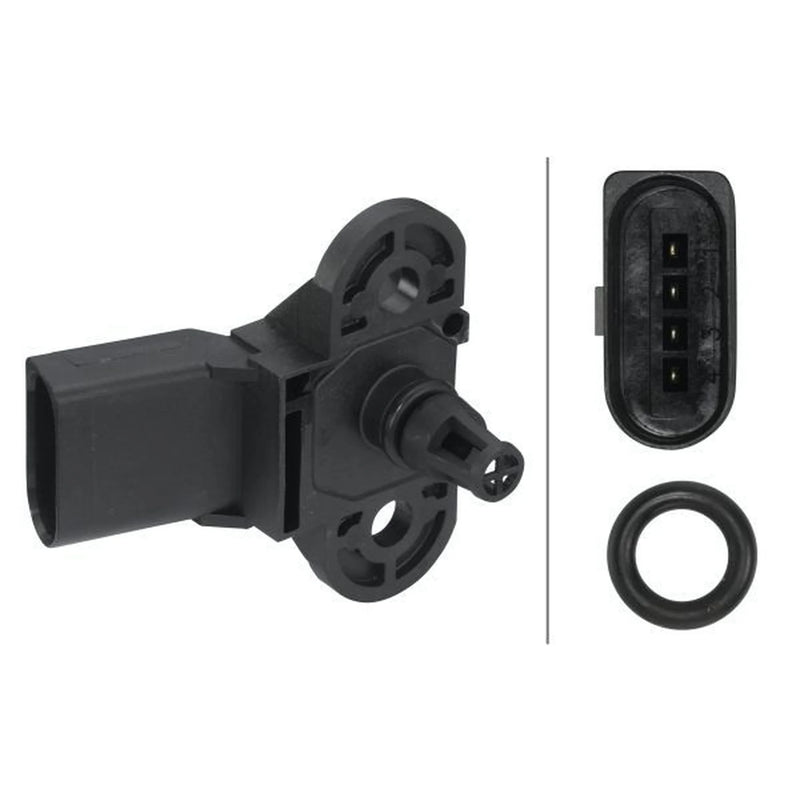 Hella Turbo Boost Pressure Sensor 6PP 009 400-541
