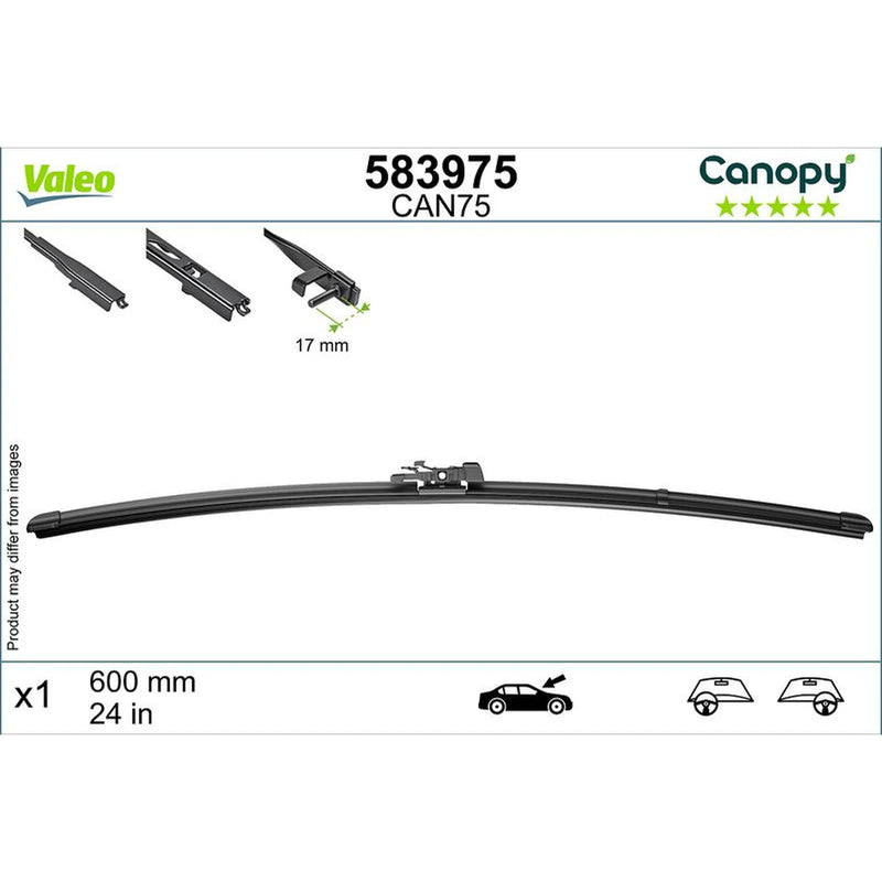 Valeo Driver side Wiper Blades 583975