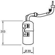Mahle Air Conditioning Dryer AD 277 000S