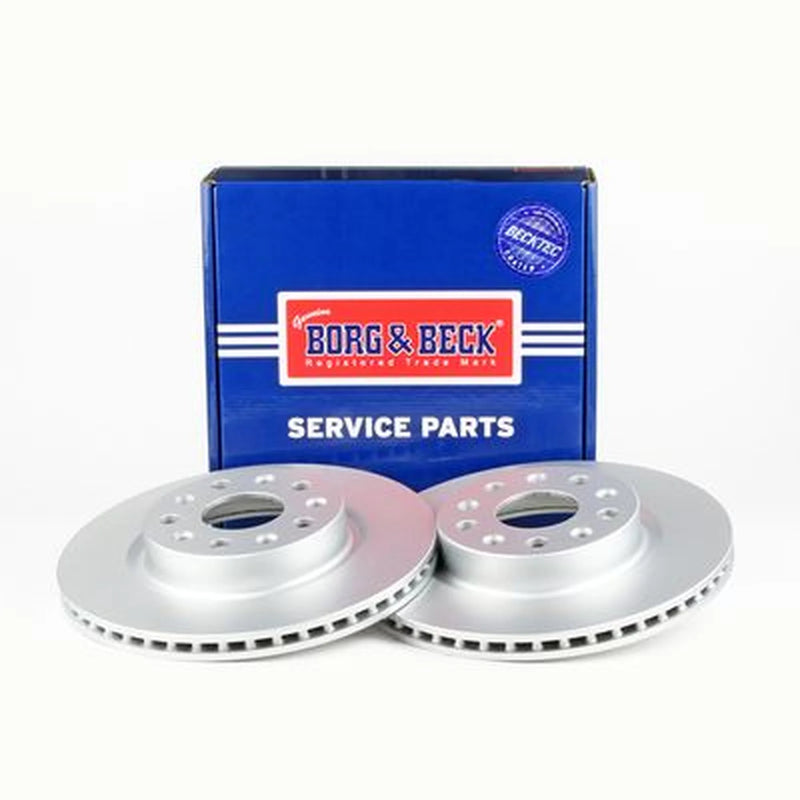 Borg & Beck 2 x Vented Front Brake Discs BBD5652