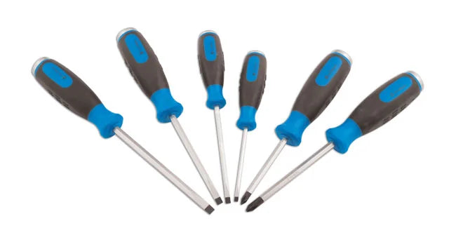Laser Tools Pound Thru Screwdriver Set 6pc - PL