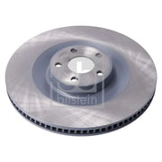 Febi 2 x Internally Vented Front Brake Discs 192876