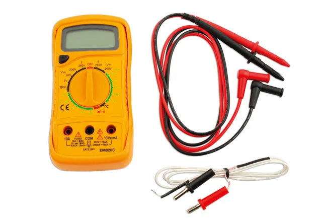 Laser Tools Multi Meter/Temp Tester - Digital - PL