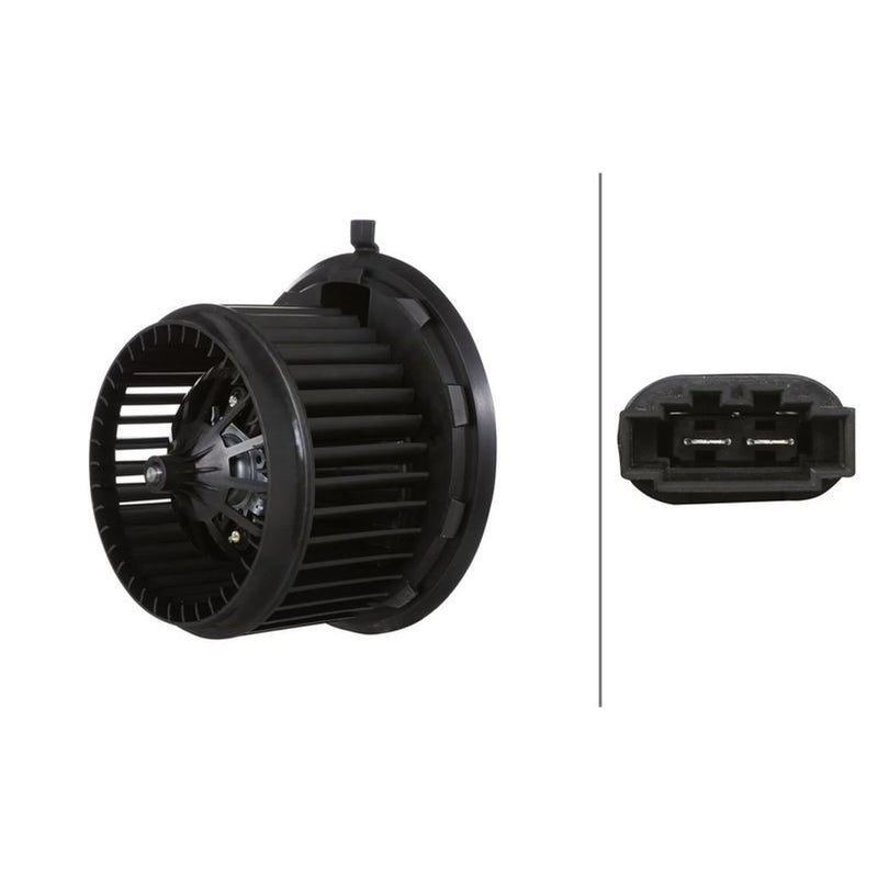 Hella Heater Blower Fan Rear 8EW 366 400-661
