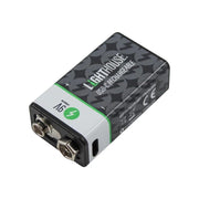 Lighthouse 9V USB-C Rechargeable Li-ion Battery Pack of 2 - L/HBATUSB9V