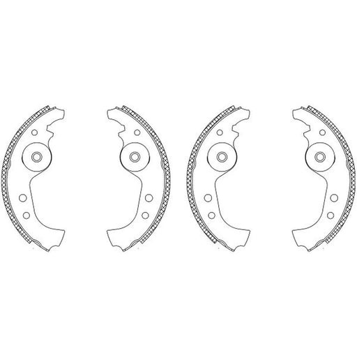Mintex Brake Shoe Set Axle Kit MSK001